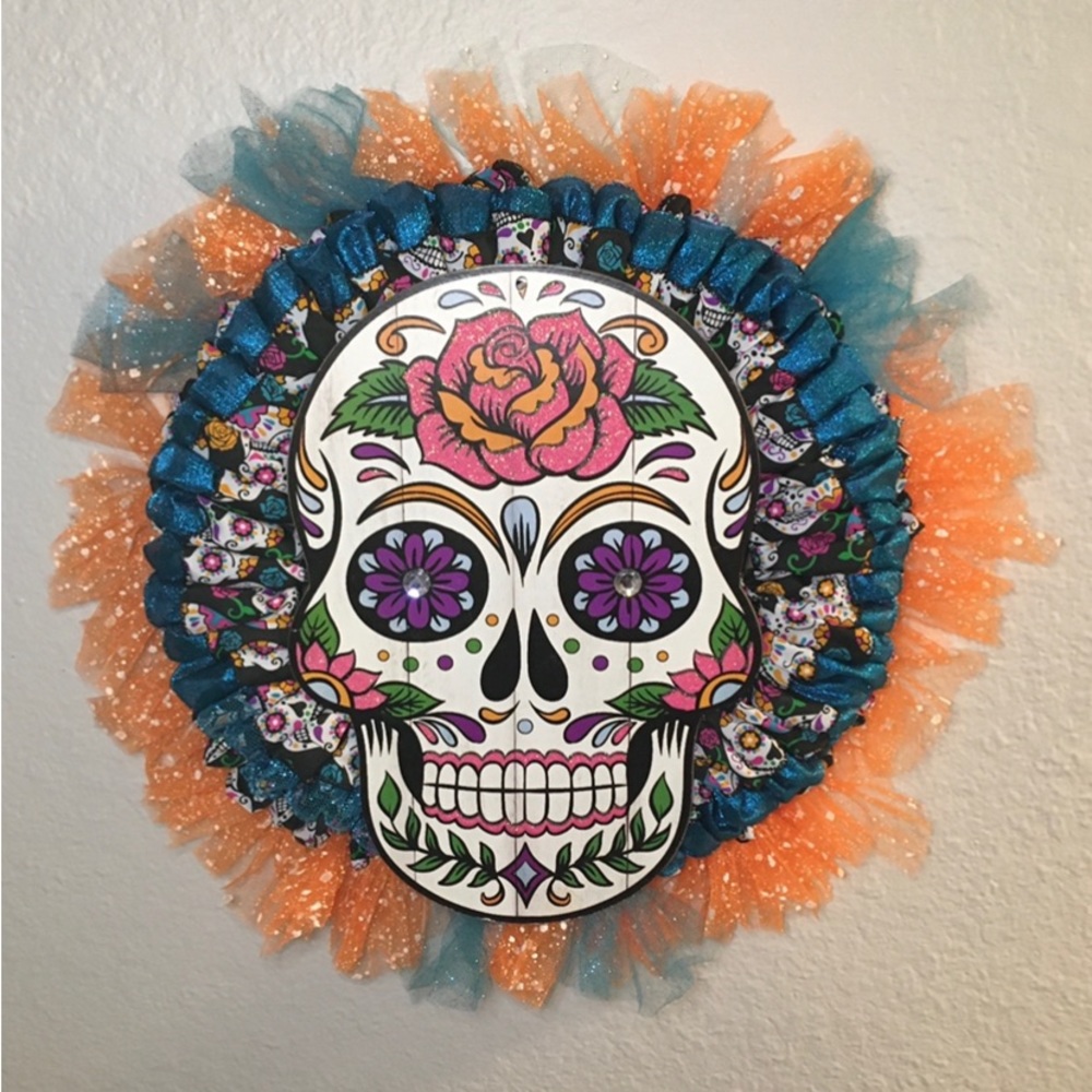 Day of the Dead wreath